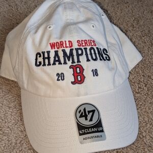 47 Brand White World Series Champions Cap